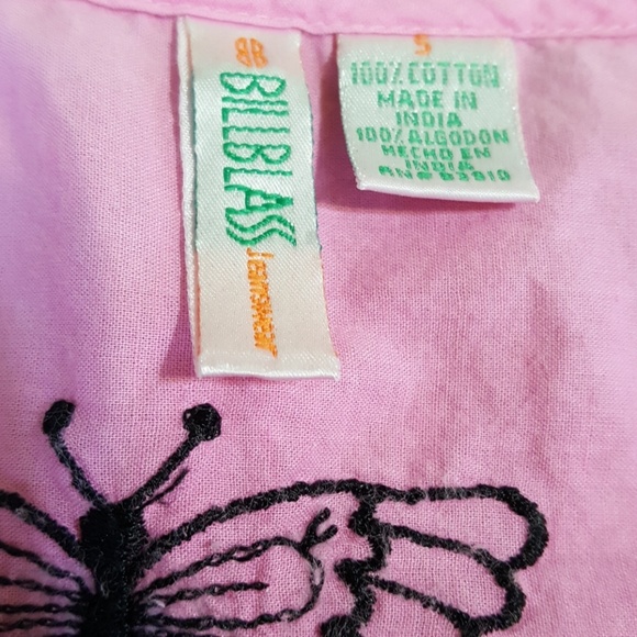 Bill Blass Top/Shirt/Blouse. Pink Ombre. Sz Sm. - Picture 7 of 8